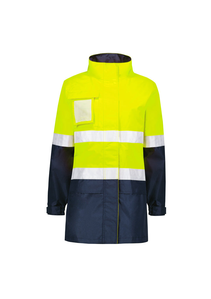 Syzmik Womens Hi Vis Ultralite Waterproof Jacket - ZJ757