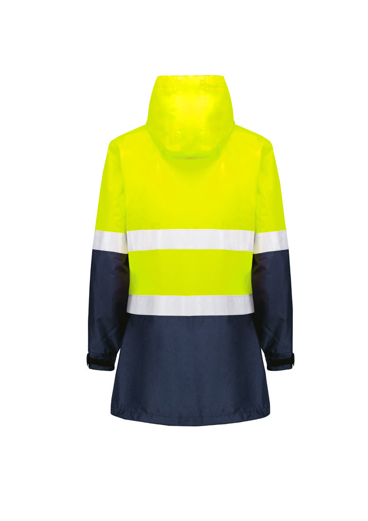 Syzmik Womens Hi Vis Ultralite Waterproof Jacket - ZJ757