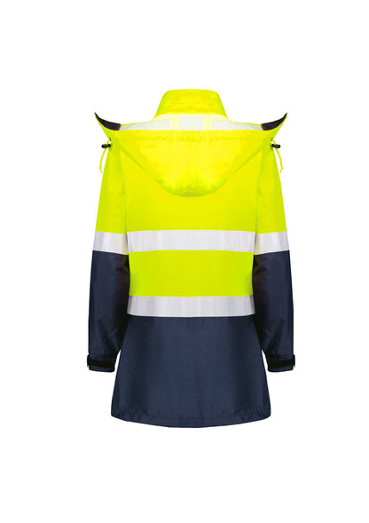Syzmik Womens Hi Vis Ultralite Waterproof Jacket - ZJ757
