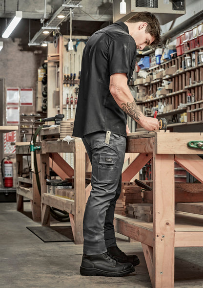 Syzmik Mens Essential Basic Stretch Cargo Pant - ZP230