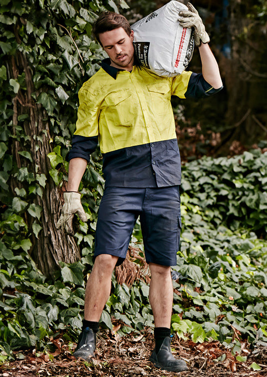 Syzmik Mens Rugged Cooling Vented Short - ZS505