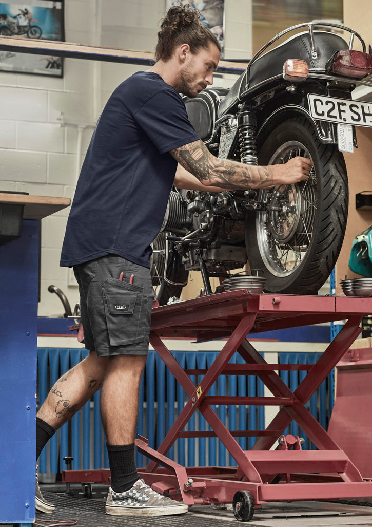 Syzmik Mens Rugged Cooling Stretch Short - ZS605