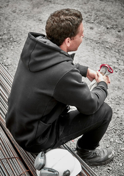 Syzmik Mens Zip Front Multi-Pocket Hoodie - ZT468