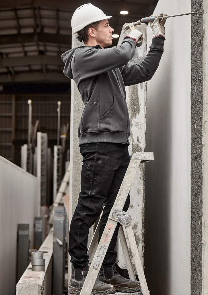 Syzmik Mens Zip Front Multi-Pocket Hoodie - ZT468