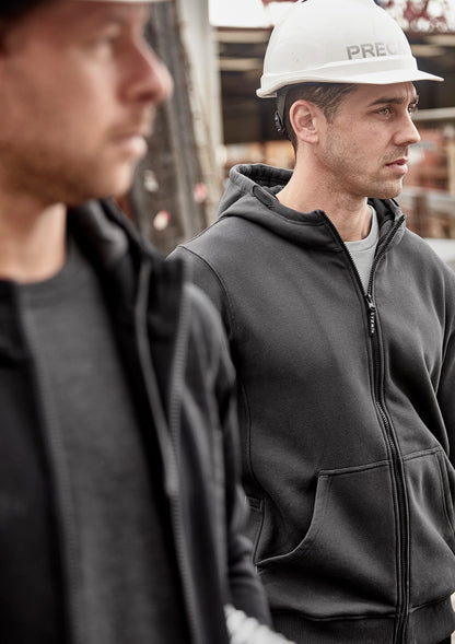 Syzmik Mens Zip Front Multi-Pocket Hoodie - ZT468