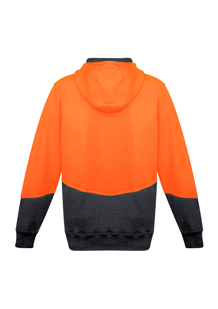 Syzmik Mens Hi Vis Textured Jacquard Hoodie - ZT477