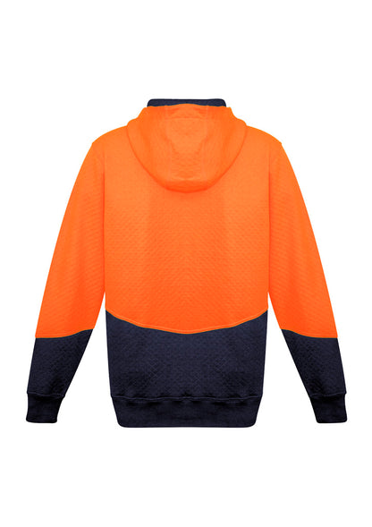 Syzmik Mens Hi Vis Textured Jacquard Hoodie - ZT477