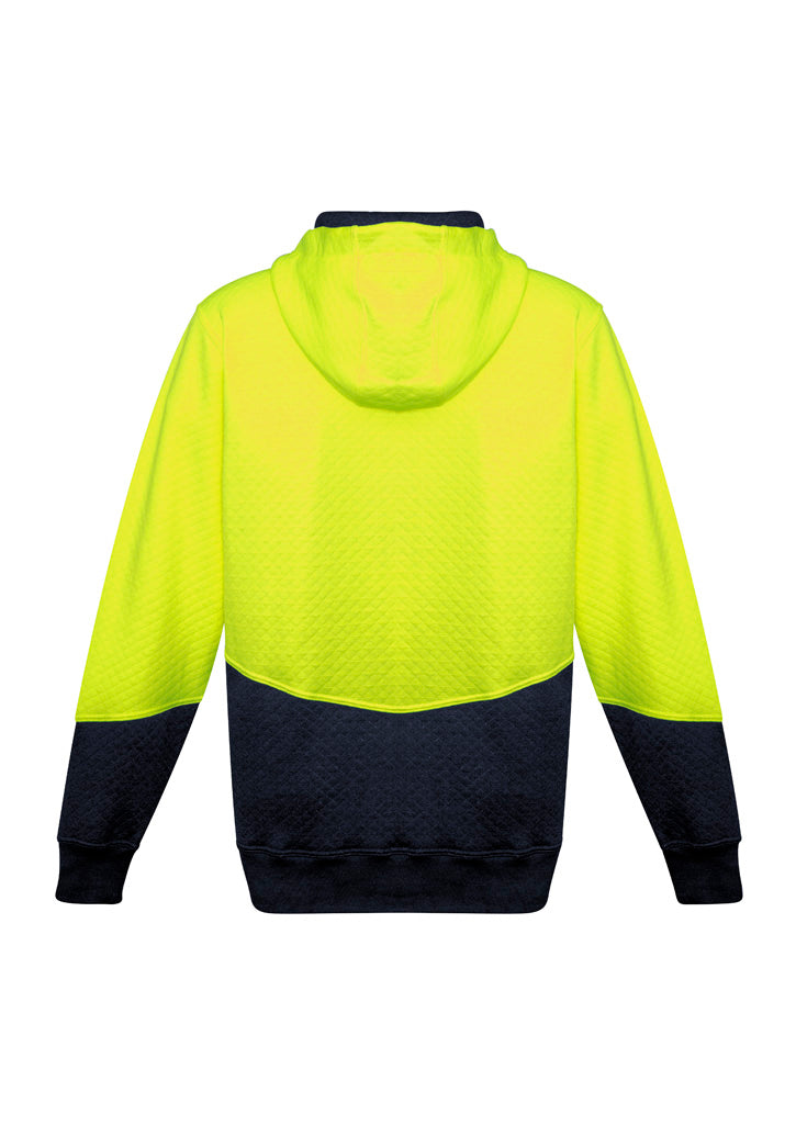 Syzmik Mens Hi Vis Textured Jacquard Hoodie - ZT477