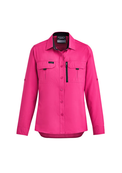 Syzmik Womens Outdoor Lightweight L/S Shirt - ZW760