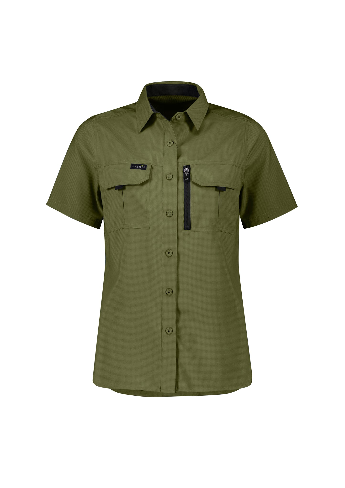 Syzmik Womens Outdoor Short Sleeve Shirt - ZW765