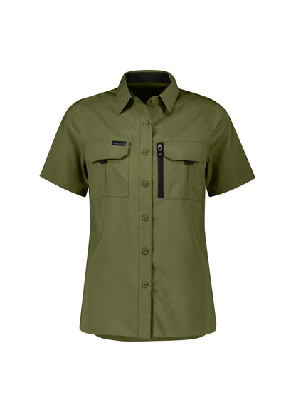 Syzmik Womens Outdoor Short Sleeve Shirt - ZW765