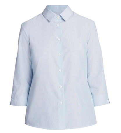 NNT Women's Textured Stipe 3/4 Sleeve Shirt - CATU63 - Clearance