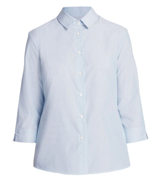 NNT Women's Textured Stipe 3/4 Sleeve Shirt - CATU63 - Clearance