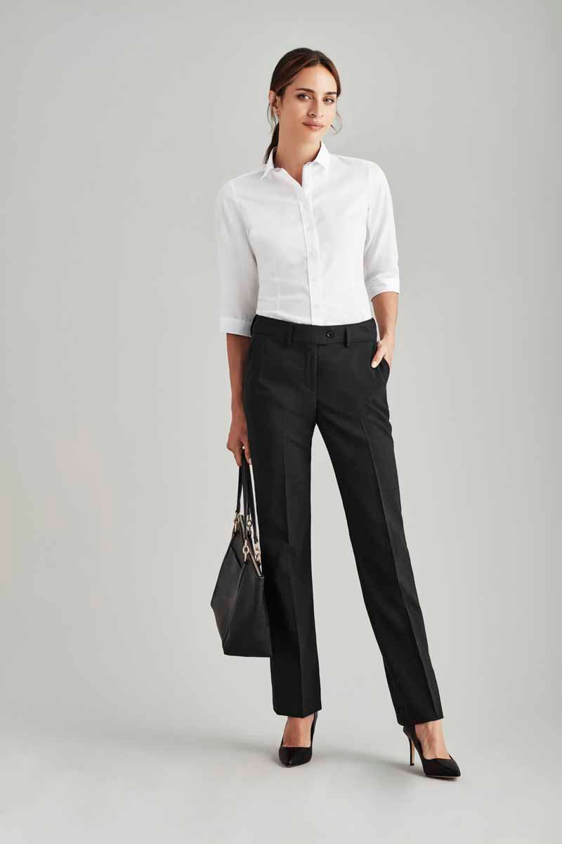 Biz Comfort Wool Stretch Womens Adjustable Waist Pant - 14015