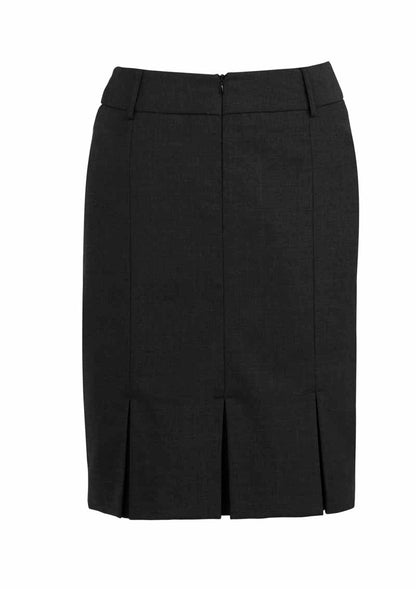Biz Comfort Wool Stretch Womens Multi-Pleat Skirt - 24015