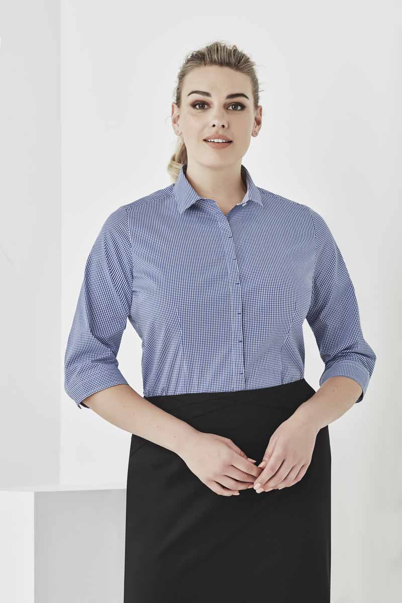 Biz Newport Womens 3/4 Sleeve Shirt - 42511