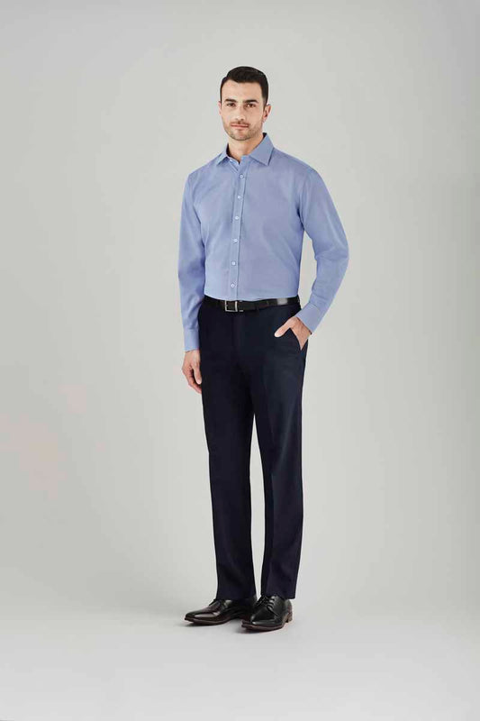 Biz Comfort Wool Stretch Mens Adjustable Waist Pant - 74014