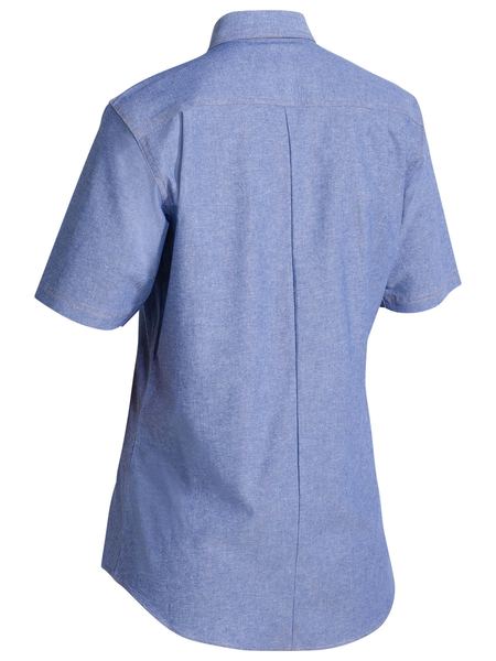 Bisley Womens Short Sleeve Chambray Shirt - B71407L