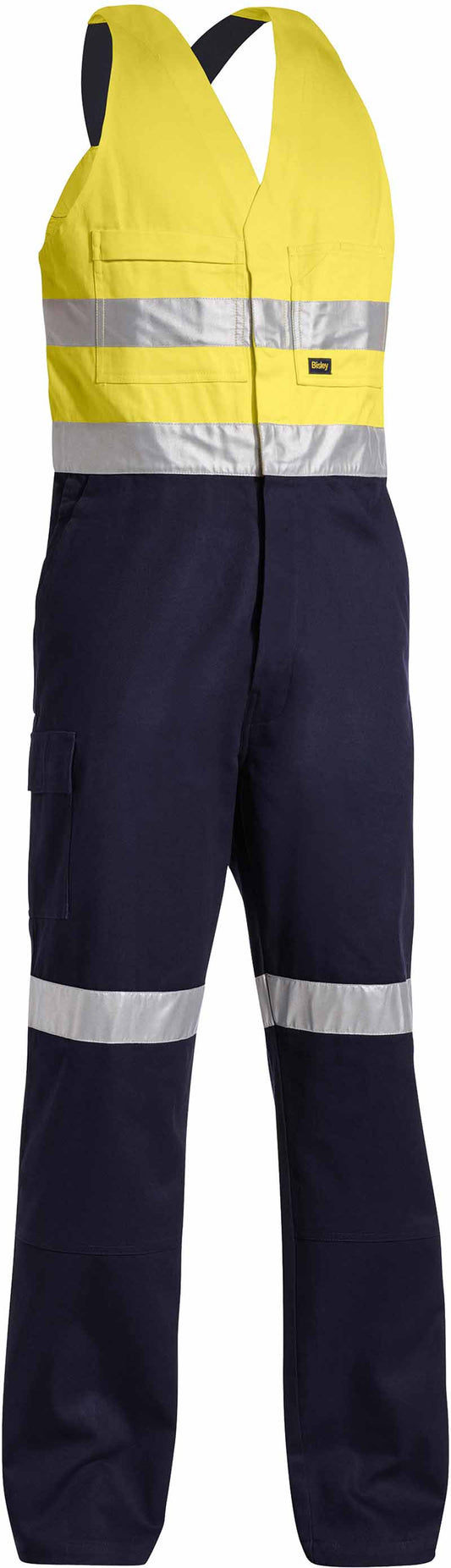 Bisley Mens Hi Vis Taped Action Back Overalls - BAB0359T