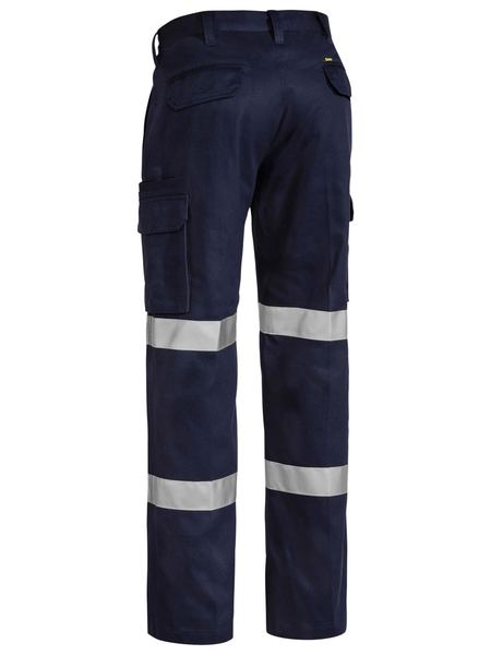 Bisley Mens Taped Biomotion Drill Cargo Work Pants - BPC6003T