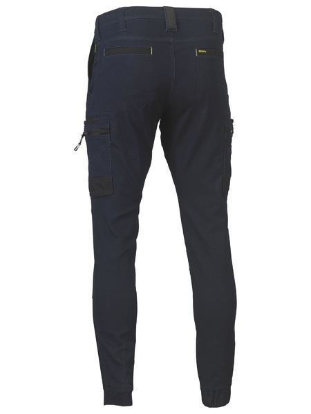 Bisley Mens Flx & Move Stretch Denim Cargo Cuffed Pant - BPC6335