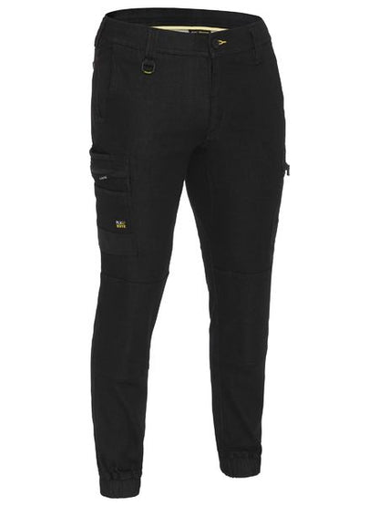 Bisley Mens Flx & Move Stretch Denim Cargo Cuffed Pant - BPC6335