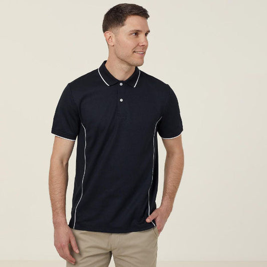NNT Cotton/Poly Short Sleeve Tipped Men's Polo - CATJA2