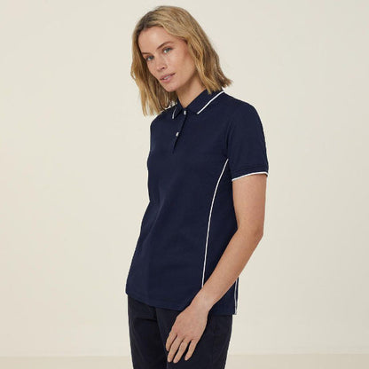 NNT Antibacterial Polyface Short Sleeve Tipped Polo - CATUF7