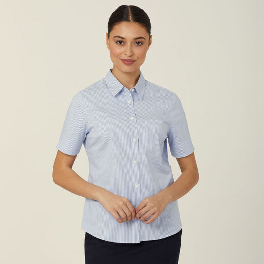 NNT Avignon Stripe Short Sleeve Shirt - CATUK5