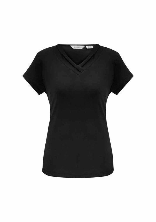 Biz Lana Women's Short Sleeve Top - K819LS