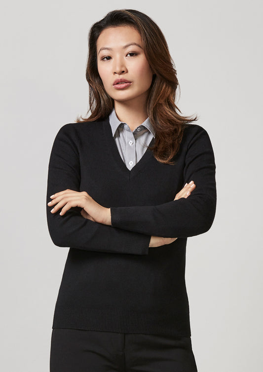 Biz V-Neck Women's Pullover - LP3506