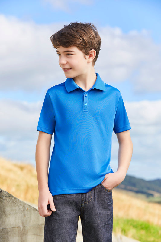 Biz Action 100% Recycled Polyester Kids Polo - P206KS