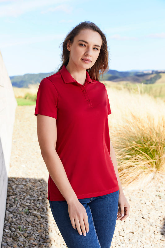 Biz Action 100% Recycled Polyester Women's Polo - P206LS