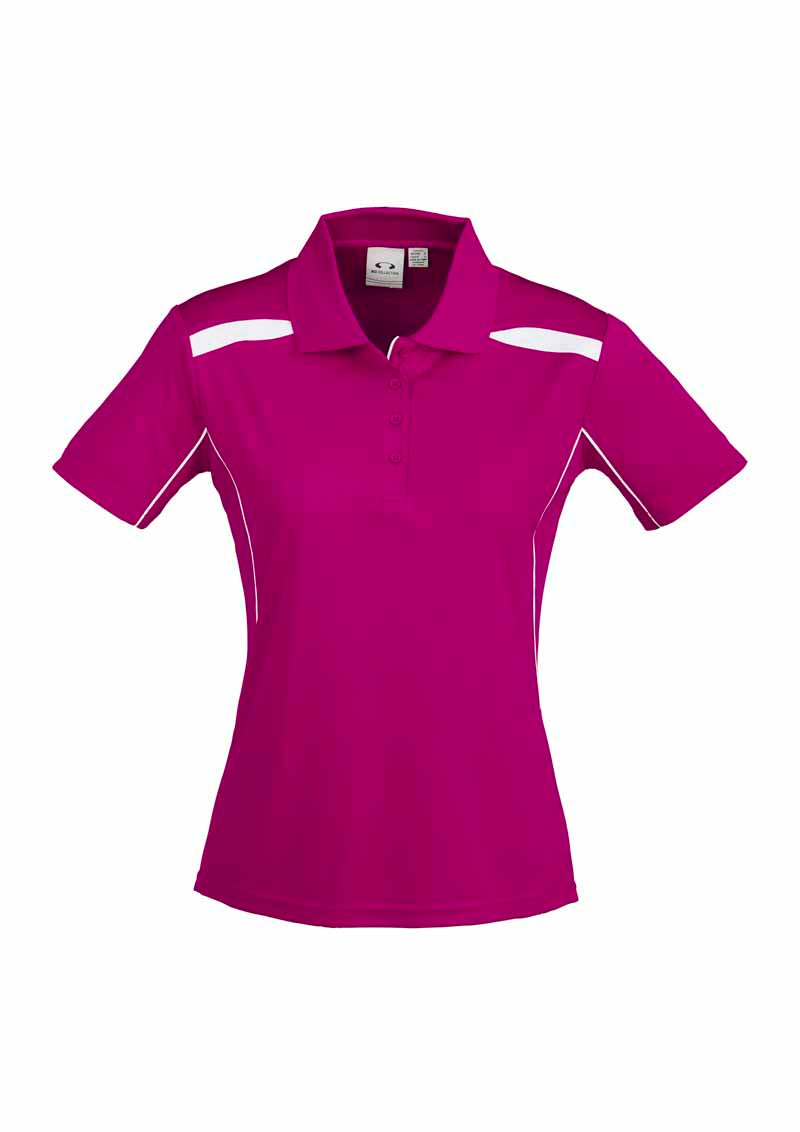 Biz Ladies United Short Sleeve Polo Sizes 20-24 - P244LS-2