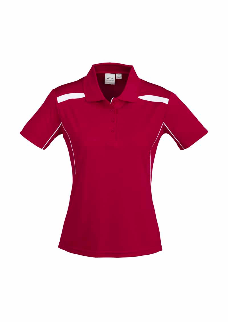 Biz Ladies United Short Sleeve Polo Sizes 20-24 - P244LS-2