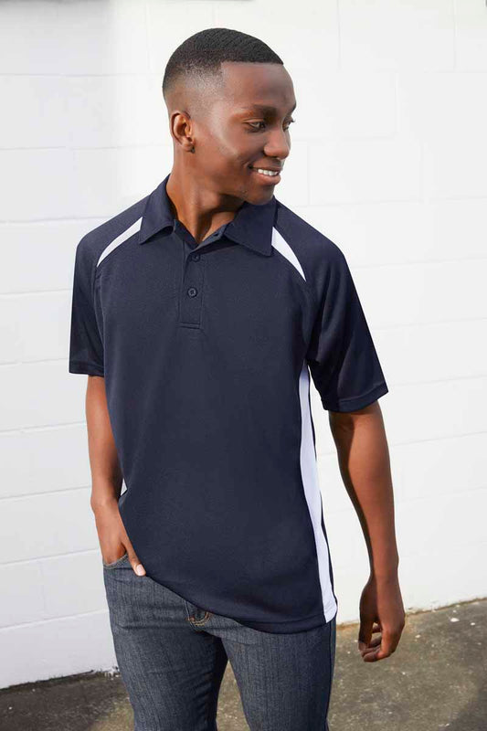 Biz Splice Mens Polo - P7700