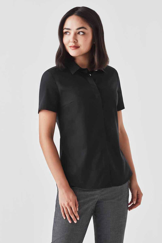 Biz Charlie Womens Short Sleeve Shirt - RS968LS