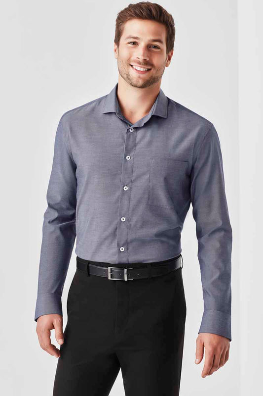 Biz Charlie Mens Long Sleeve Classic Fit Shirt - RS968ML