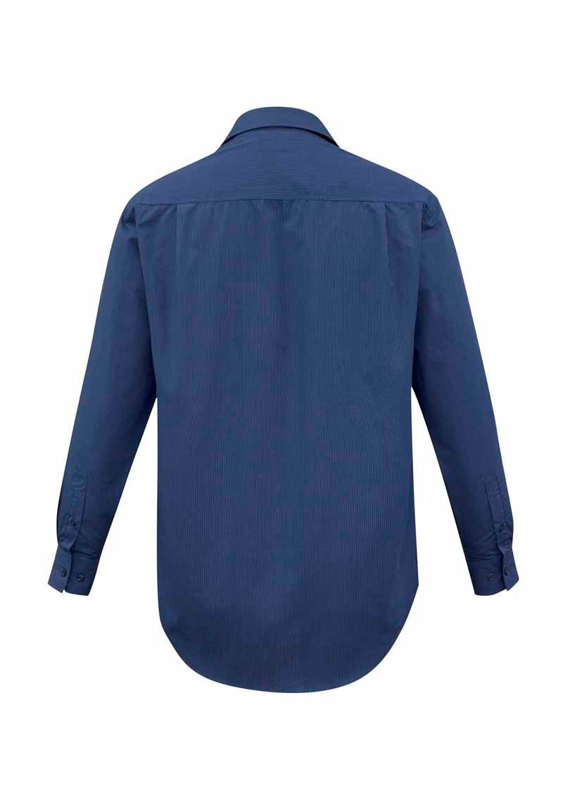 Biz Mens Micro Check Long Sleeve Shirt - SH816 – Canberra Workwear
