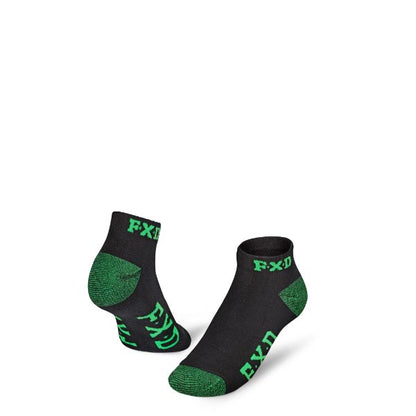 FXD SK-3 Black Ankle Work Sock 5-Pack