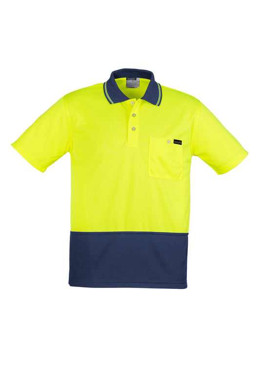 Syzmik Mens Comfort Back S/S Polo - ZH415