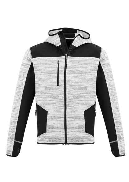Syzmik Mens Streetworx Reinforced Knit Full Zip Hoodie - ZT360
