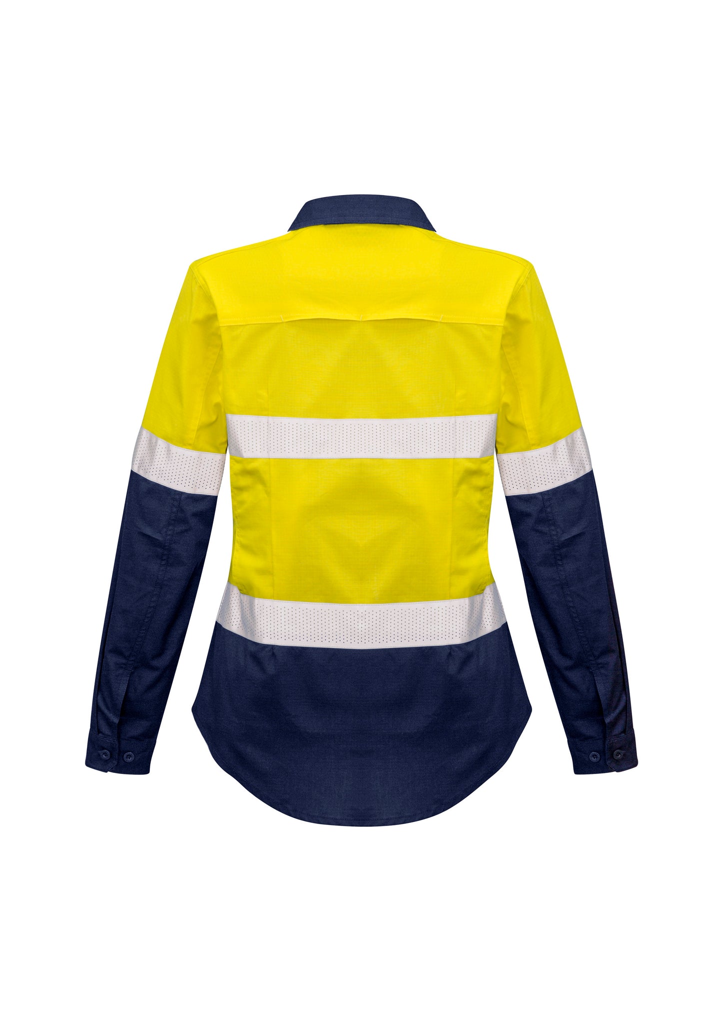 Syzmik Womens Hi Vis Rugged Cooling Taped Long Sleeve Shirt - ZW720