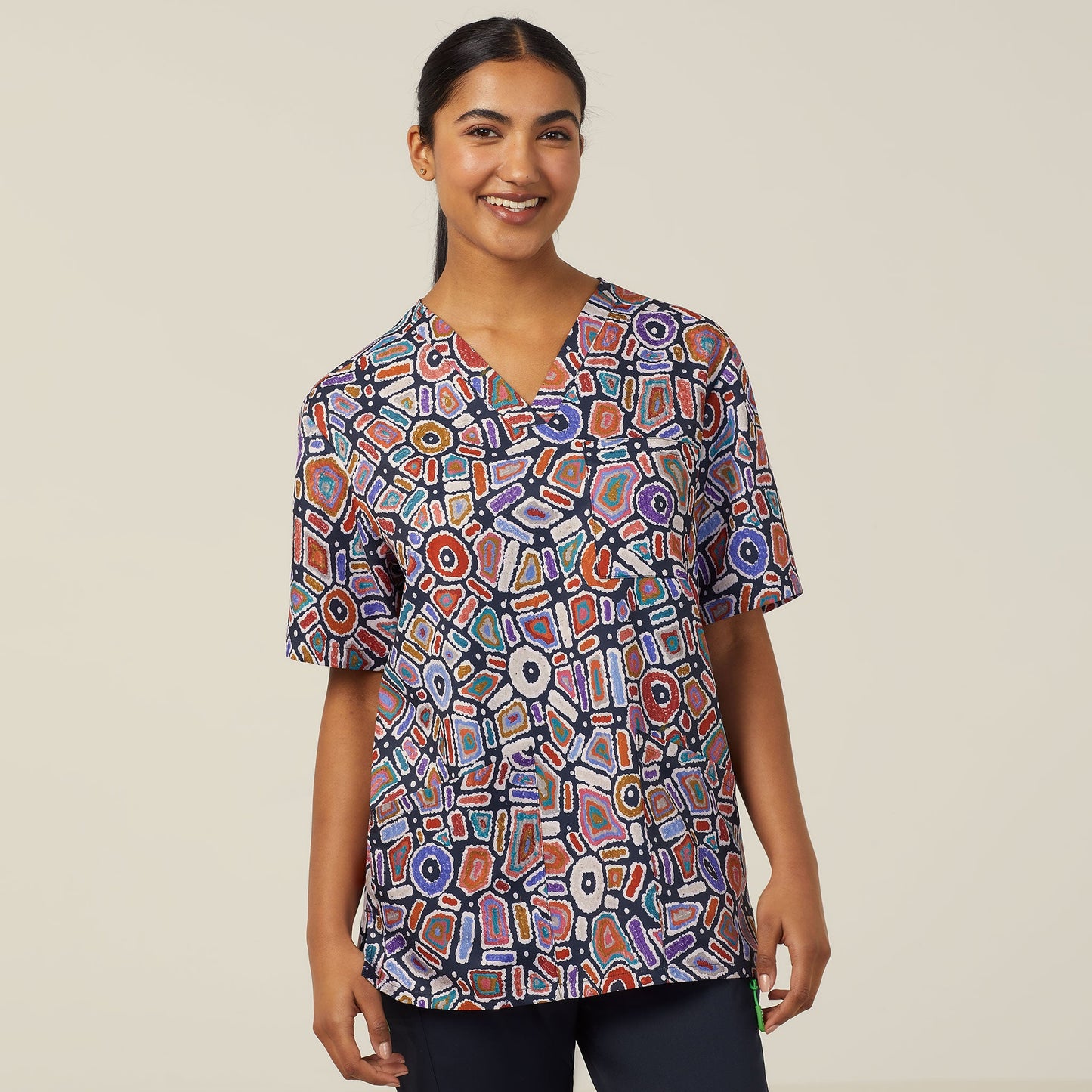 NNT Unisex Water Dreaming Scrub Top - CATRG9