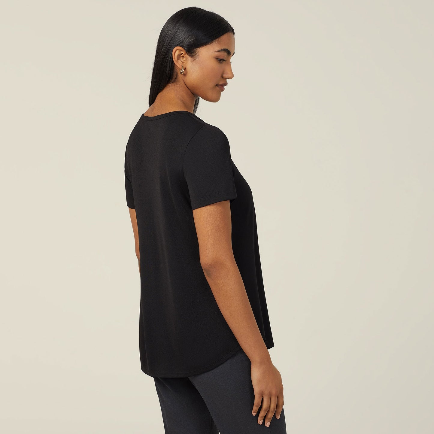 NNT Matt Jersey Short Sleeve Swing Top - CATUQW