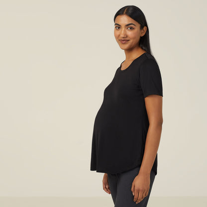 NNT Matt Jersey Short Sleeve Swing Top - CATUQW