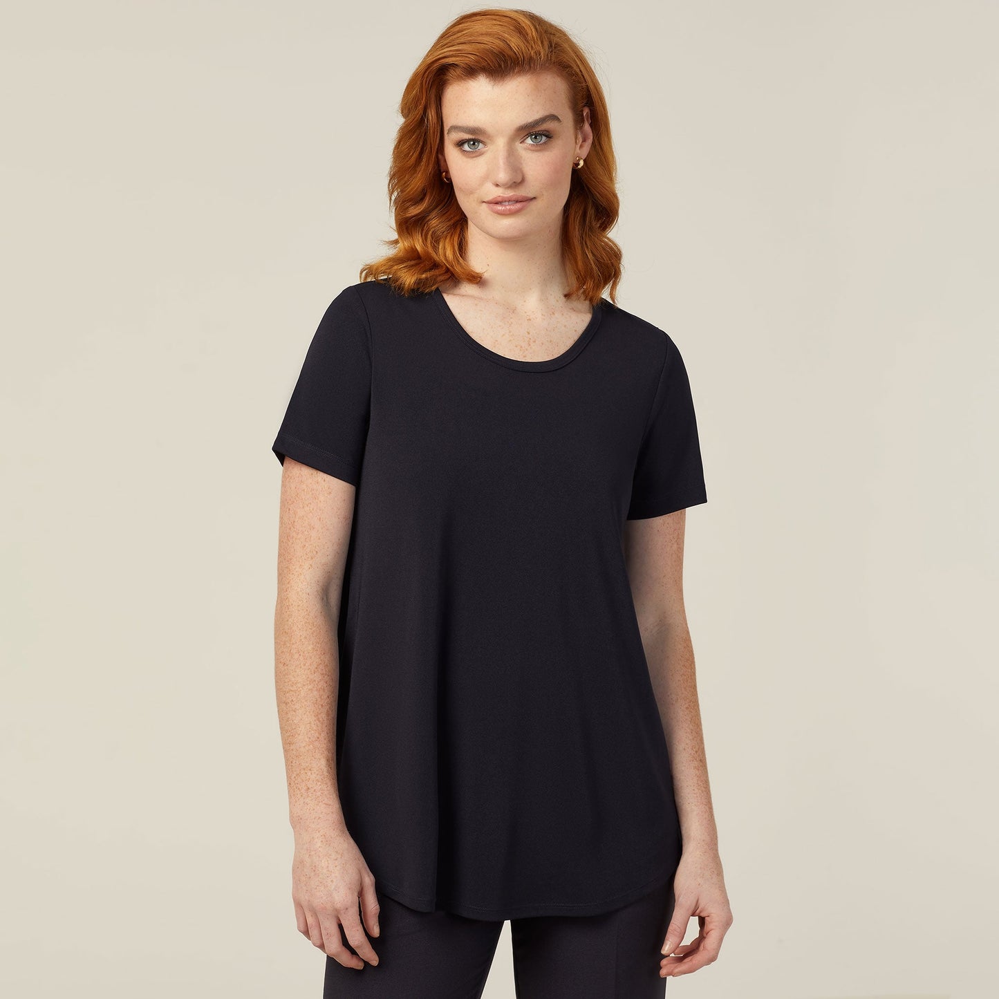 NNT Matt Jersey Short Sleeve Swing Top - CATUQW