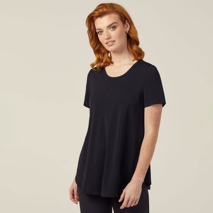 NNT Matt Jersey Short Sleeve Swing Top - CATUQW
