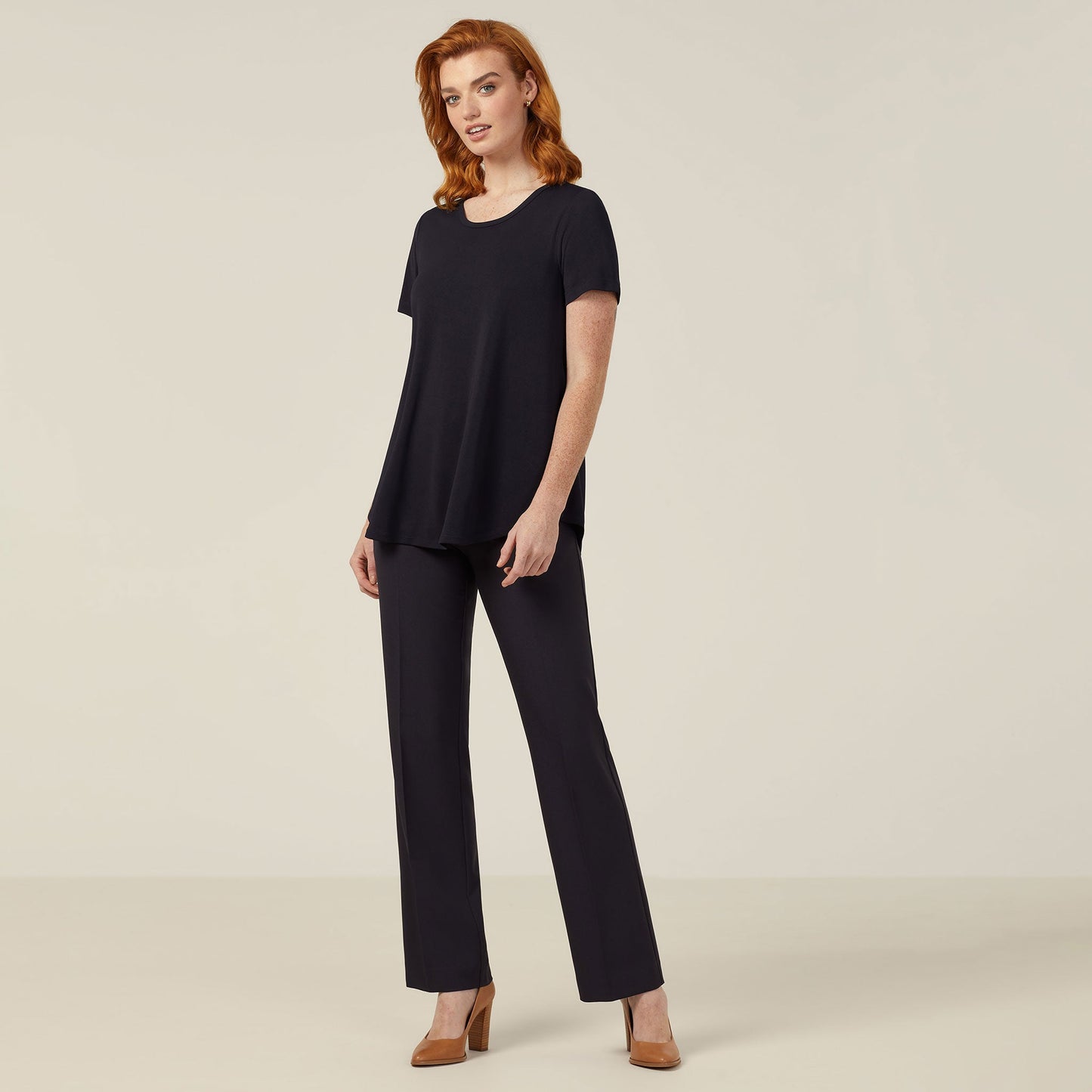 NNT Matt Jersey Short Sleeve Swing Top - CATUQW