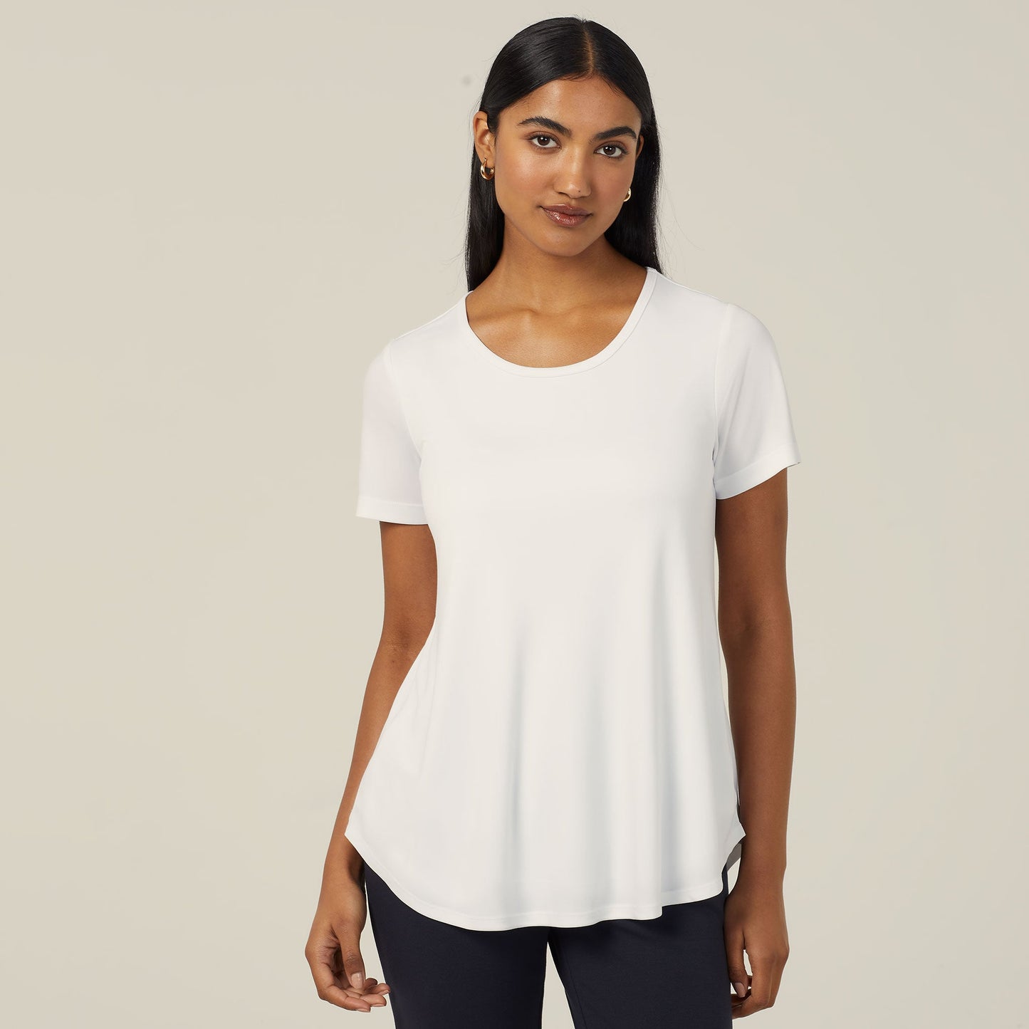 NNT Matt Jersey Short Sleeve Swing Top - CATUQW
